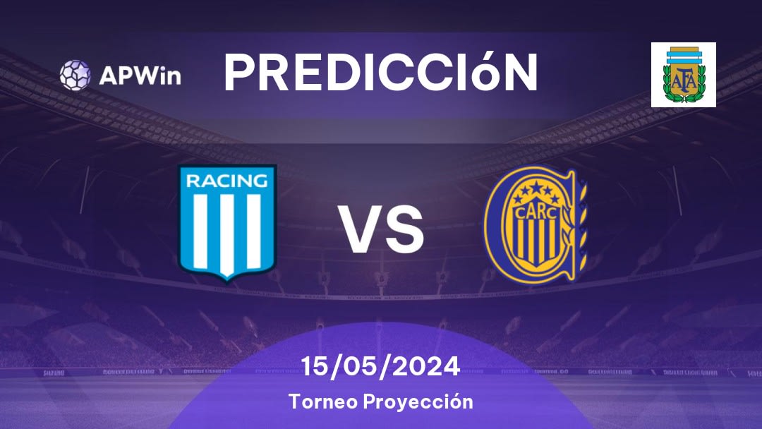 Predicciones Racing Club Res. vs Rosario Central Res.: 15/05/2024 - Argentina Reserve League