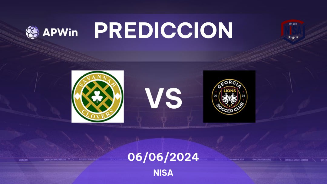 Predicciones Savannah Clovers vs Georgia Lions: 16/05/2024 - Estados Unidos de América NISA