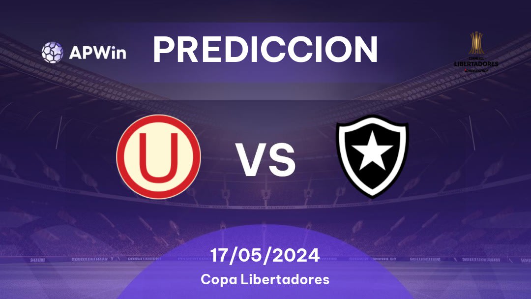Predicciones Universitario vs Botafogo: 17/05/2024 - Sudamerica Copa Libertadores