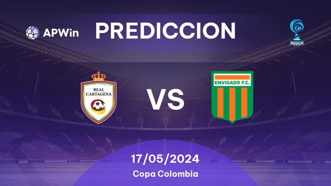 Predicciones Real Cartagena vs Envigado: 16/05/2024 - Colombia Copa Colombia