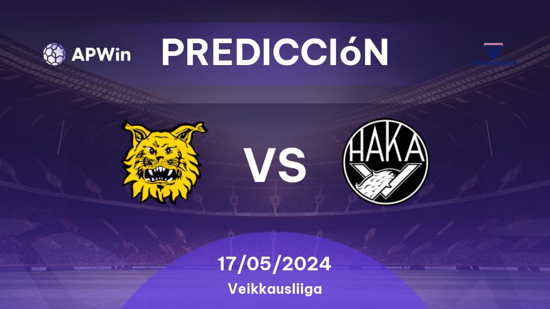 Predicciones Ilves vs Haka: 17/05/2024 - Finlandia Veikkausliiga