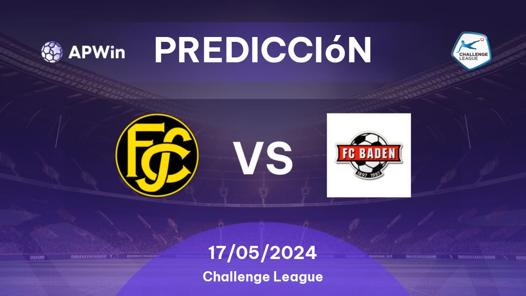 Predicciones FC Schaffhausen vs Baden: 17/05/2024 - Suiza Challenge League