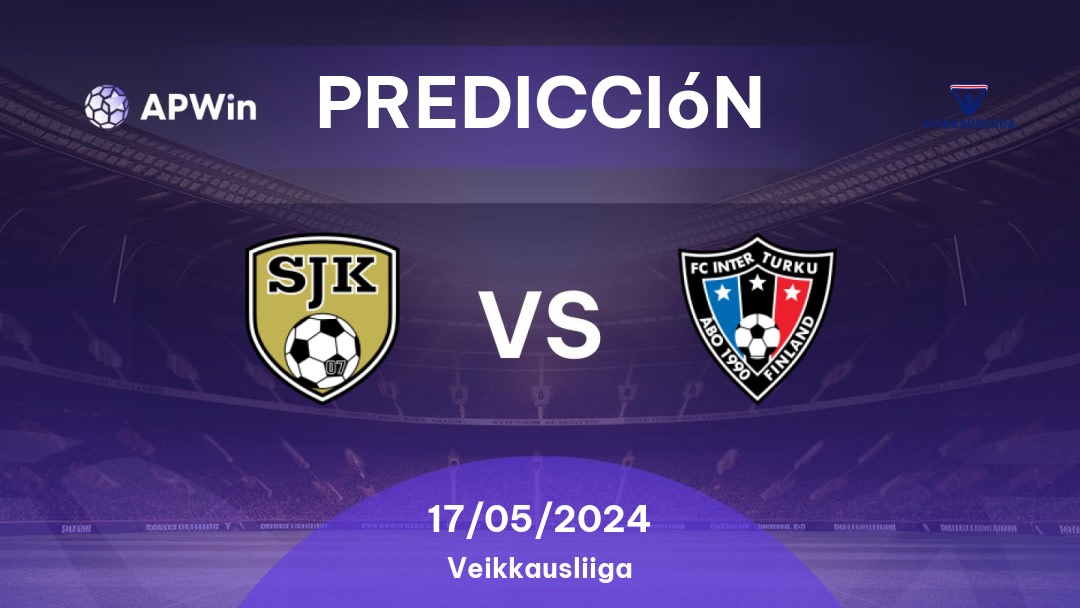 Predicciones SJK vs Inter Turku: 17/05/2024 - Finlandia Veikkausliiga