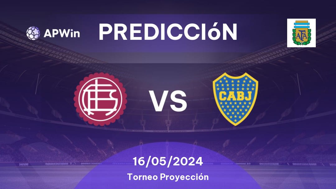 Predicciones Lanús Res. vs Boca Juniors Res.: 16/05/2024 - Argentina Reserve League