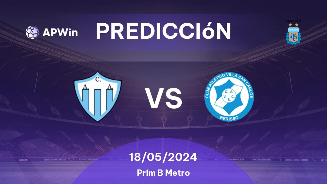 Predicciones Argentino Merlo vs Villa San Carlos: 18/05/2024 - Argentina Prim B Metro