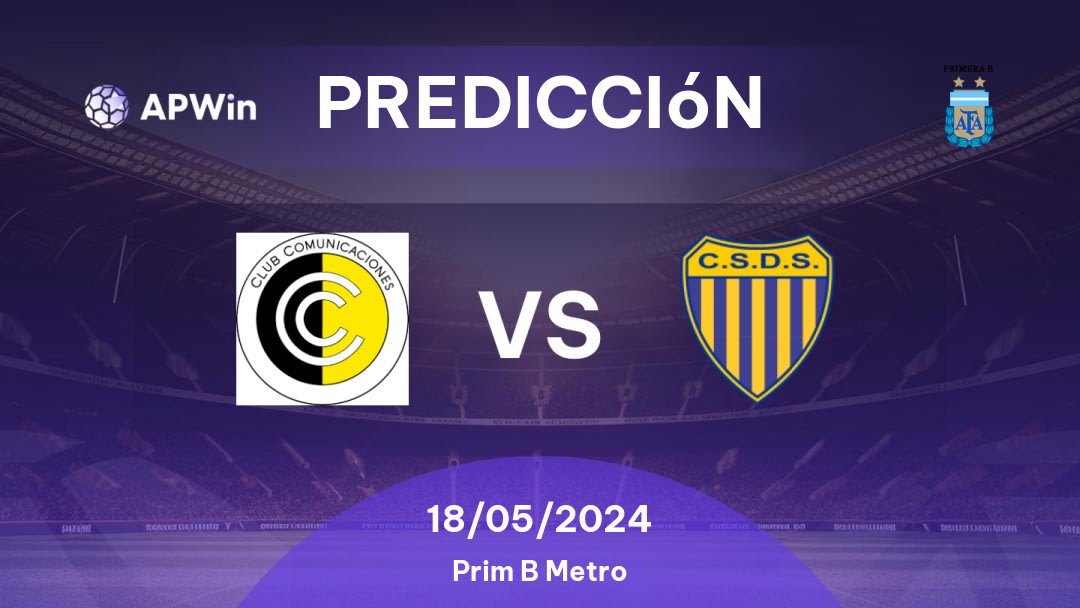 Predicciones Comunicaciones vs Dock Sud: 18/05/2024 - Argentina Prim B Metro