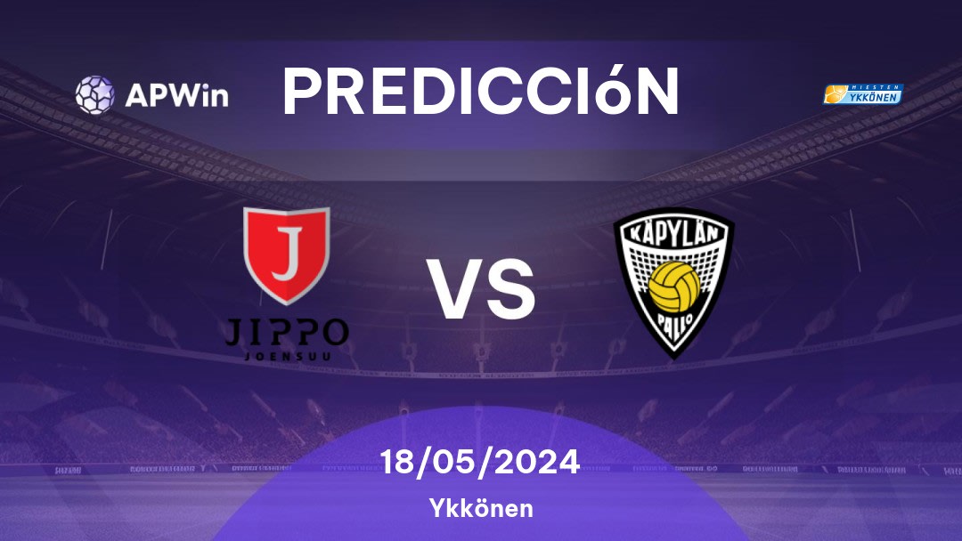 Predicciones JIPPO vs KäPa: 18/05/2024 - Finlandia Ykkönen