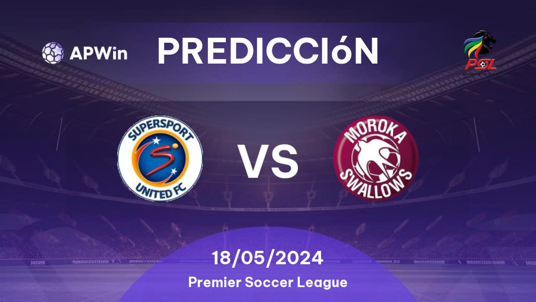 Predicciones SuperSport United vs Moroka Swallows: 18/05/2024 - Sudáfrica Premier Soccer League