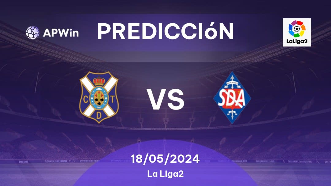 Predicciones CD Tenerife vs SD Amorebieta: 18/05/2024 - España Segunda División