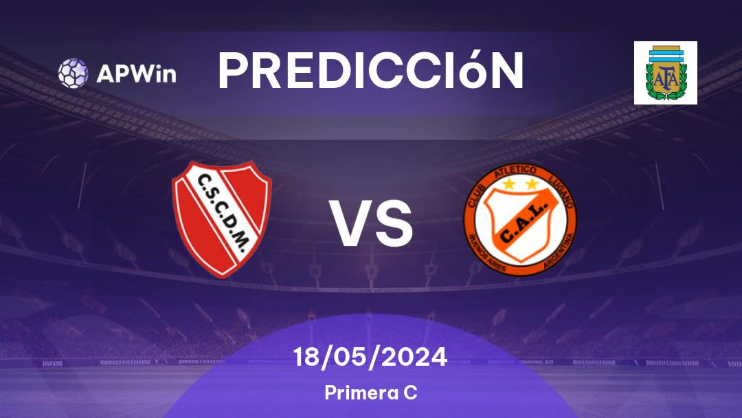Predicciones Deportivo Muñiz vs Lugano: 18/05/2024 - Argentina Primera C