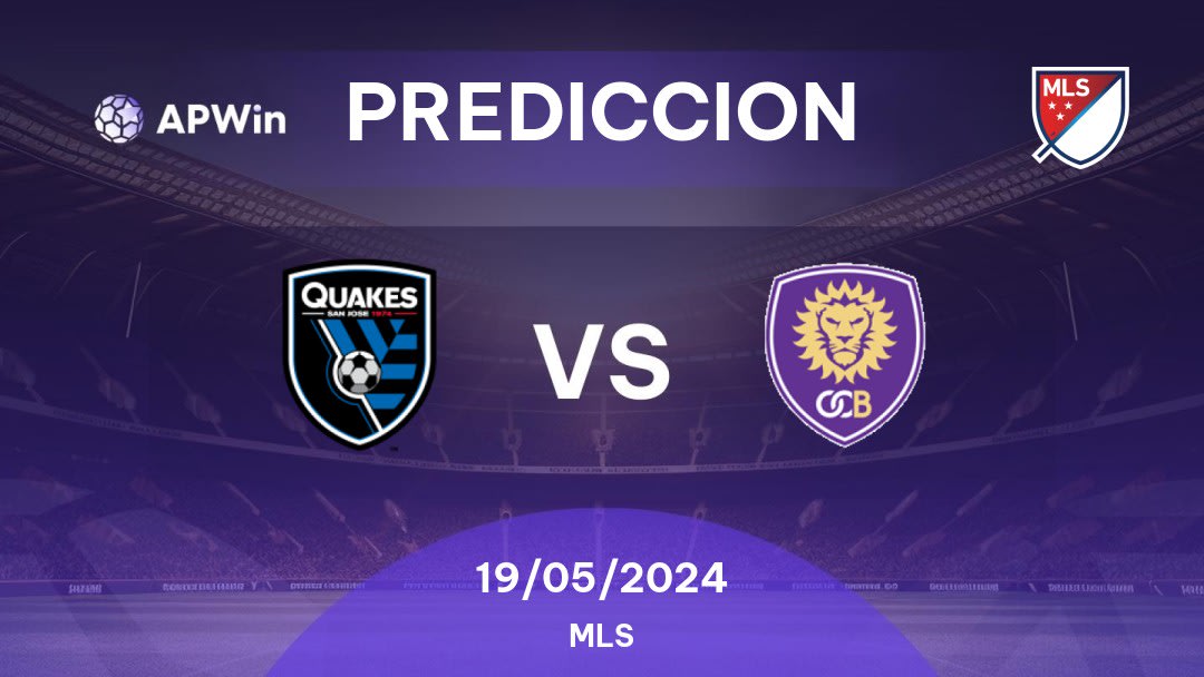 Predicciones SJ Earthquakes vs Orlando City: 19/05/2024 - Estados Unidos de América MLS