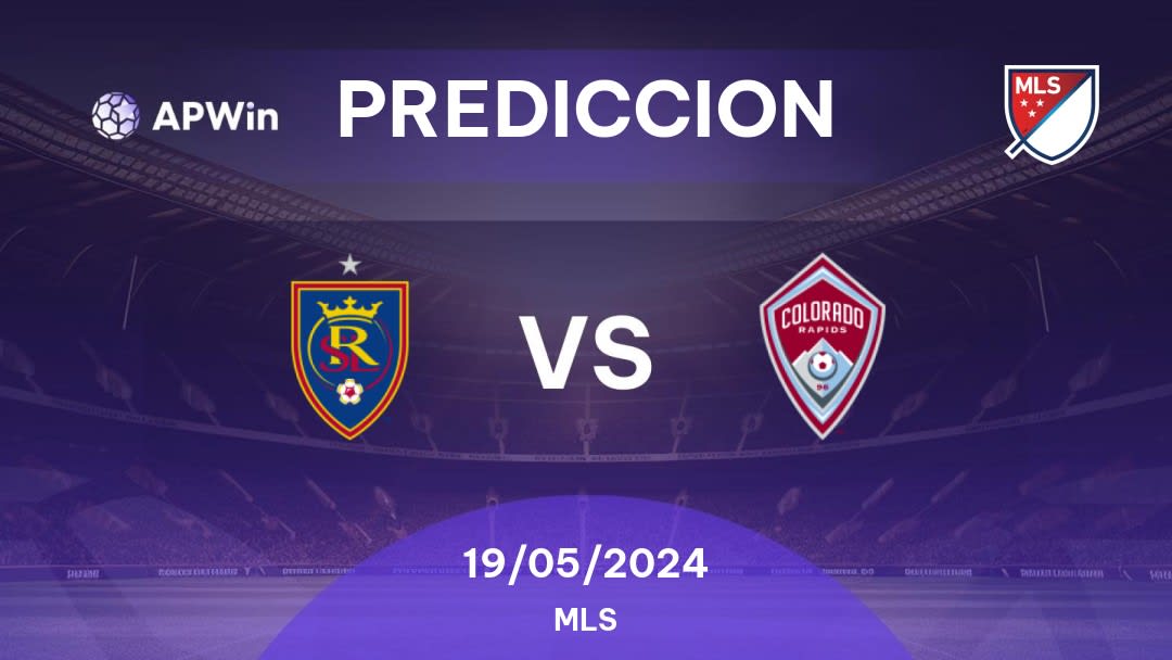 Predicciones Real Salt Lake vs Colorado Rapids: 19/05/2024 - Estados Unidos de América MLS