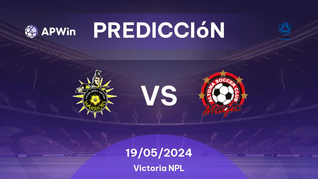 Predicciones Heidelberg United vs Altona Magic: 19/05/2024 - Australia Victoria NPL