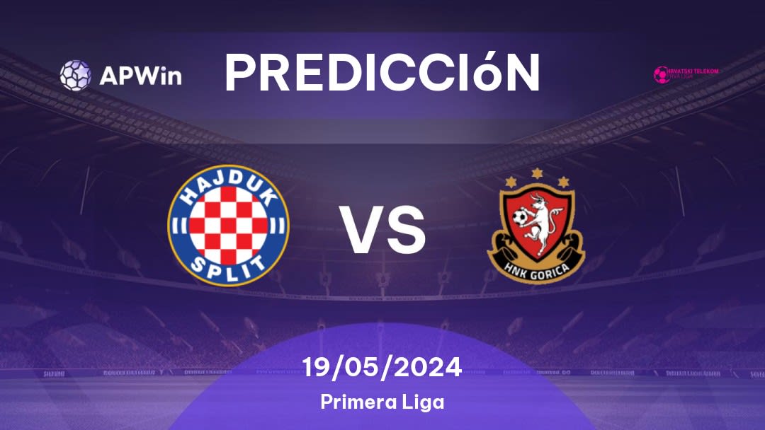 Predicciones Hajduk Split vs Gorica: 19/05/2024 - Croacia Liga Prva