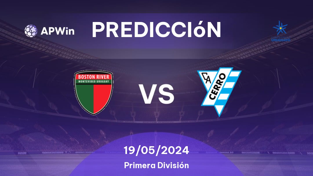 Predicciones Boston River vs Cerro: 19/05/2024 - Uruguay Primera División