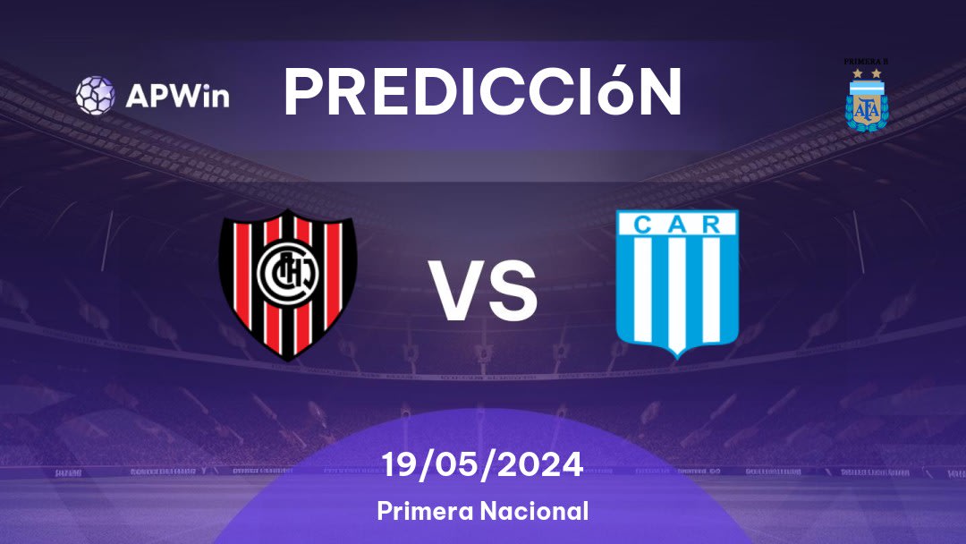 Predicciones Chacarita Juniors vs Racing Córdoba: 19/05/2024 - Argentina Primera B Nacional