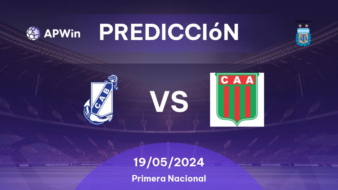 Predicciones Guillermo Brown vs Agropecuario: 19/05/2024 - Argentina Primera B Nacional