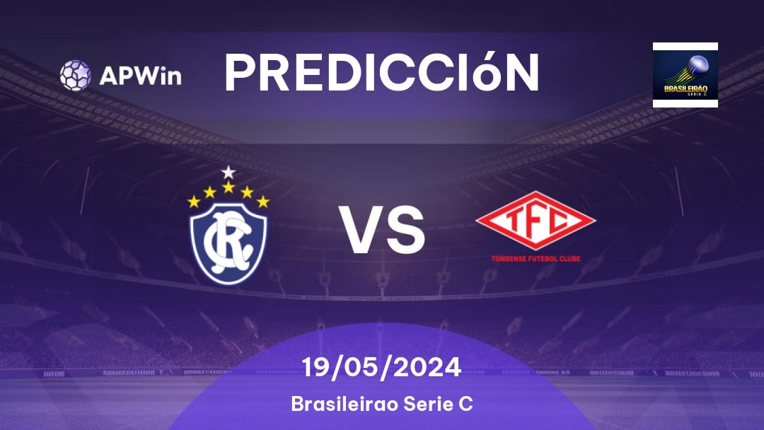 Predicciones Remo vs Tombense: 19/05/2024 - Brasil Brasileirão Série C
