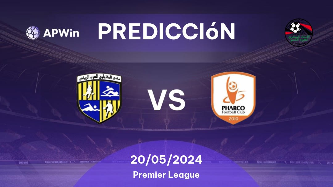 Predicciones Al Mokawloon vs Pharco: 20/05/2024 - Egipto Premier League
