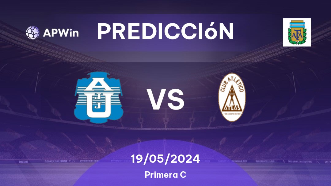 Predicciones JJ Urquiza vs Atlas: 19/05/2024 - Argentina Primera C