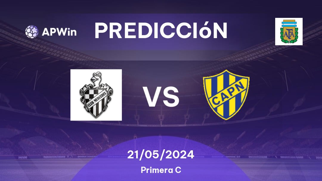Predicciones Mercedes vs Puerto Nuevo: 21/05/2024 - Argentina Primera C