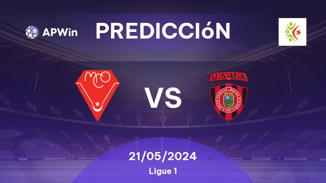 Predicciones MC Oran vs USM Alger: 21/05/2024 - Argelia Ligue 1