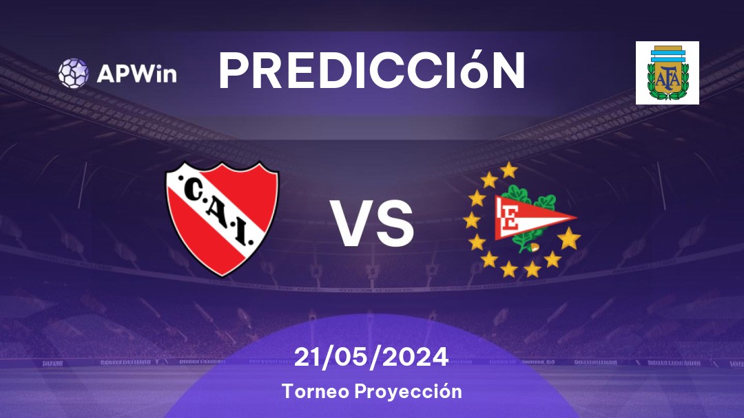 Predicciones Independiente Res. vs Estudiantes La Plata Res: 21/05/2024 - Argentina Reserve League