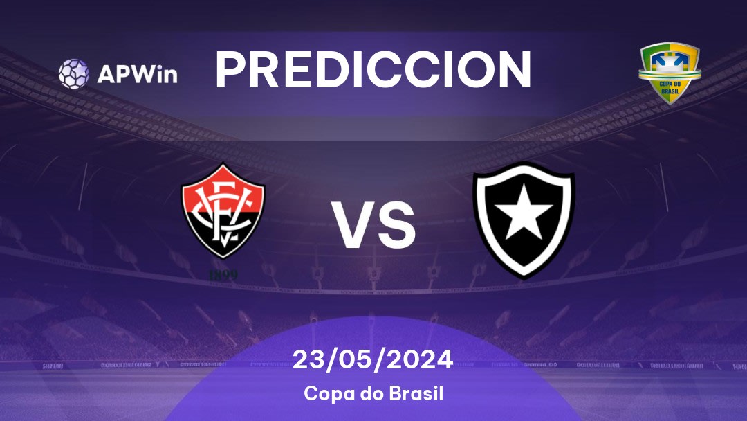 Predicciones Vitória vs Botafogo: 22/05/2024 - Brasil Copa do Brasil