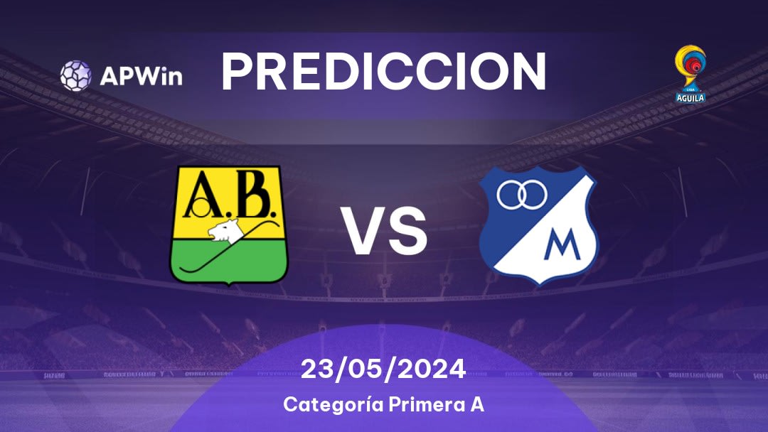 Predicciones Atlético Bucaramanga vs Millonarios: 23/05/2024 - Colombia Categoría Primera A