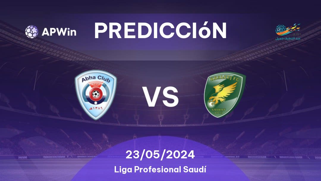 Predicciones Abha vs Al Khaleej: 23/05/2024 - Arabia Saudita Saudita Professional League