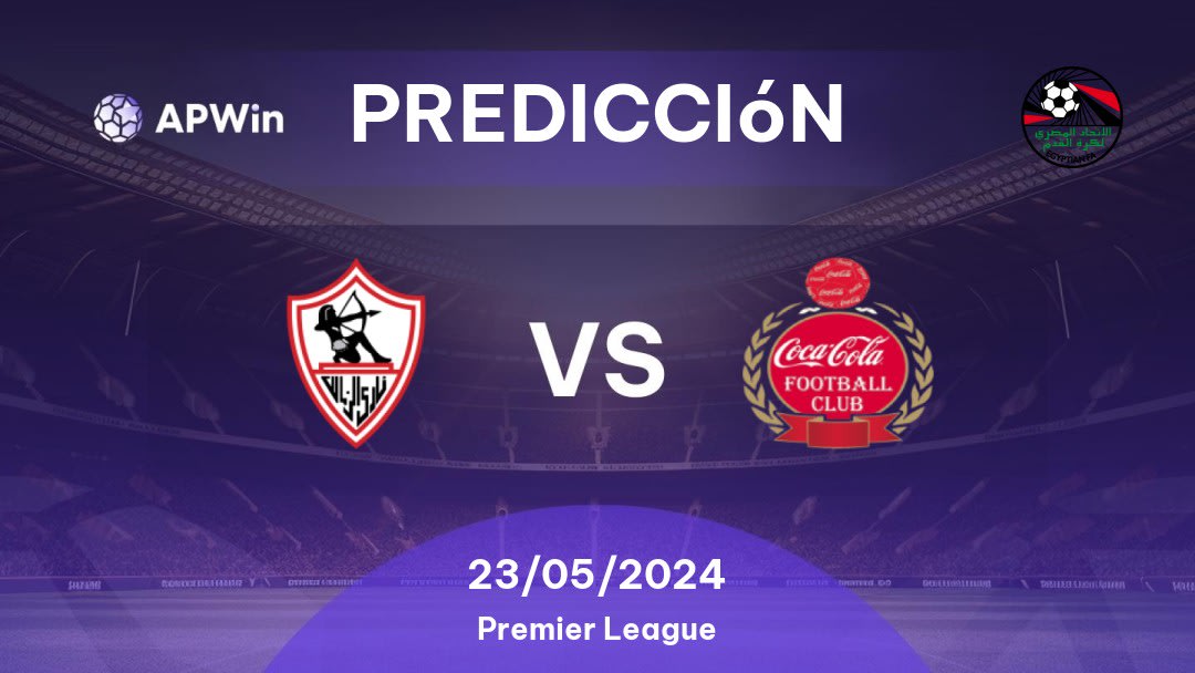 Predicciones Zamalek vs Coca-Cola: 23/05/2024 - Egipto Premier League