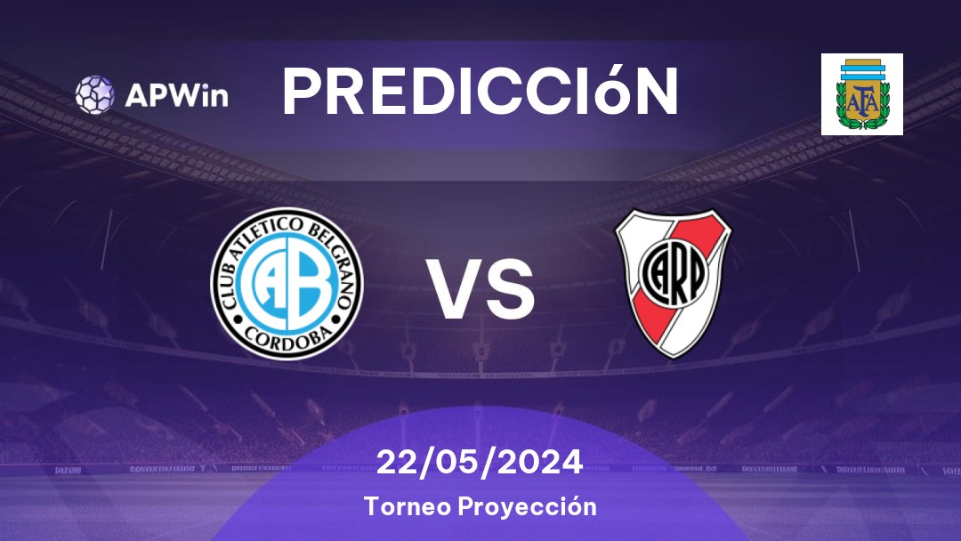 Predicciones Belgrano Córdoba Res. vs River Plate Res.: 22/05/2024 - Argentina Reserve League