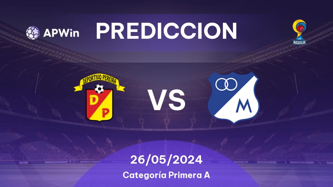 Predicciones Deportivo Pereira vs Millonarios: 20/04/2024 - Colombia Categoría Primera A