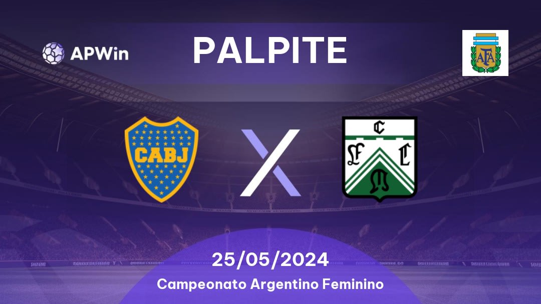Palpite Boca Juniors Feminino x Ferro Carril Oeste Feminino: 05/05/2023 - Campeonato Argentino Feminino