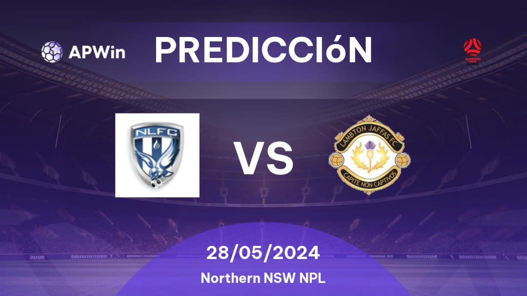Predicciones New Lambton vs Lambton Jaffas: 28/05/2024 - Australia Northern NSW NPL