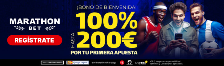 Crea tu cuenta en Marathonbet España