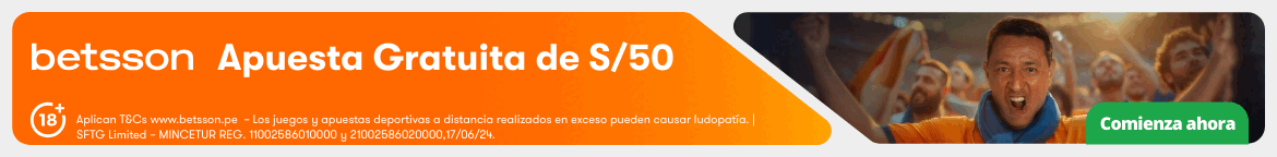 Crea tu cuenta en Betsson Peru