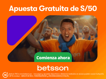 Crea tu cuenta en Betsson Peru