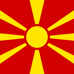 FYR Macedonia bandeira