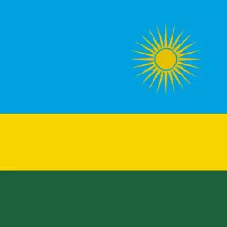 Rwanda country flag