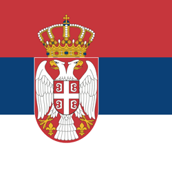 serbia country flag