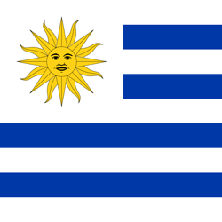 Uruguay country flag