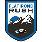 Flatirons Rush logo de equipe logo