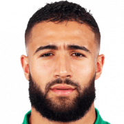 Nabil Fekirdisparo a la cabeza