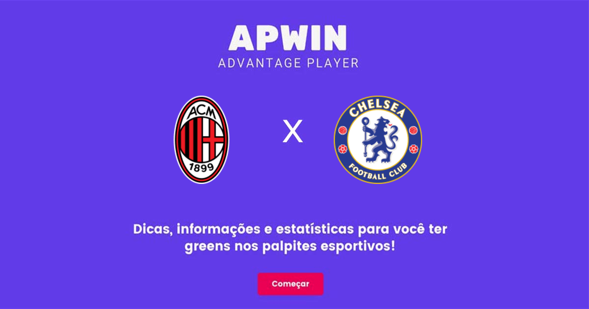 AC Milan x Chelsea Estat&iacute;sticas | 11/10/2022 | APWin