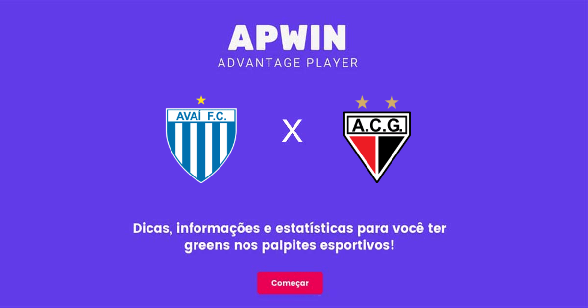Avaí x Atlético GO Estatísticas | 01/10/2022 | APWin