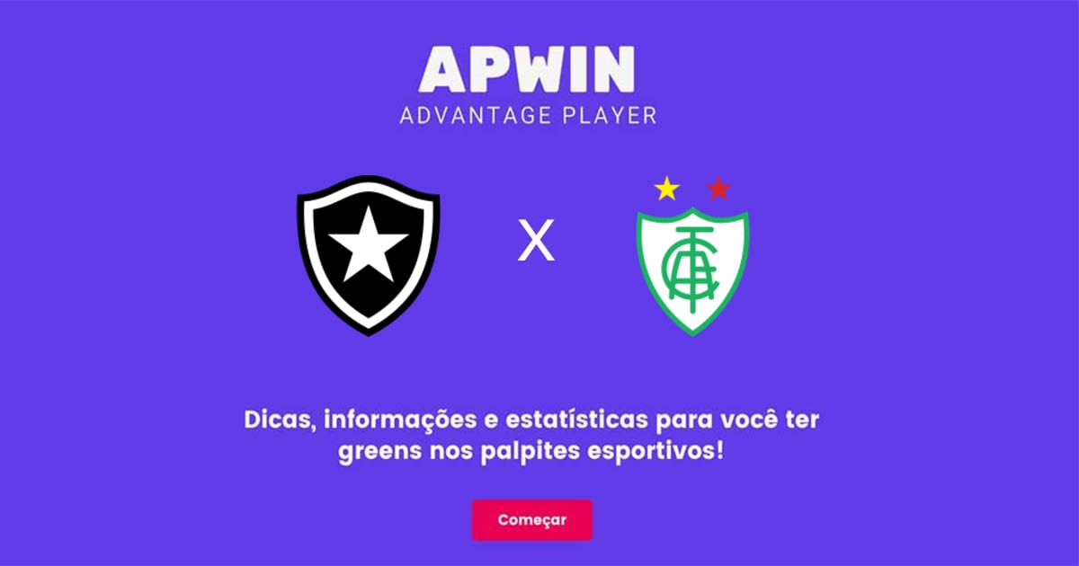 Botafogo x Am&eacute;rica Mineiro Estat&iacute;sticas | 11/09/2022 | APWin
