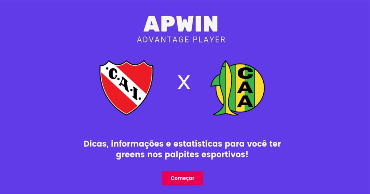Independiente x Aldosivi Estat&iacute;sticas | 08/09/2022 | APWin