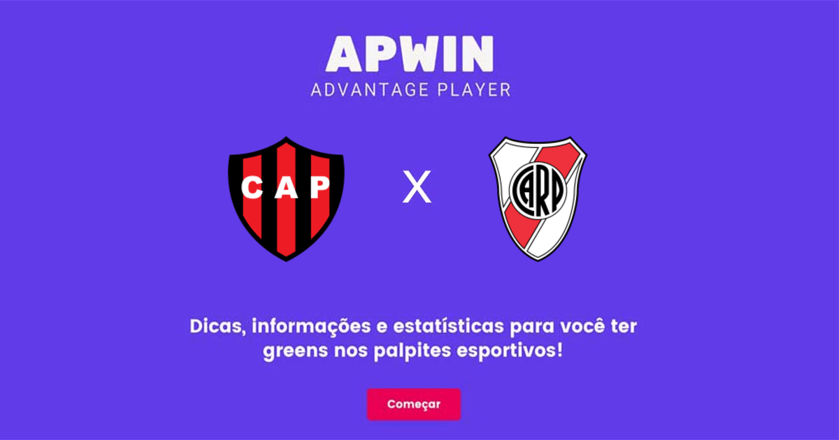 Patronato x River Plate Estat&iacute;sticas | 09/10/2022 | APWin