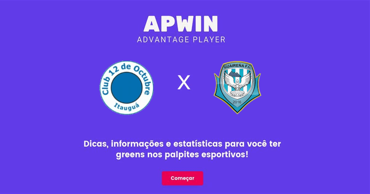 12 de Octubre x Guaire&ntilde;a Estat&iacute;sticas | 14/10/2022 | APWin